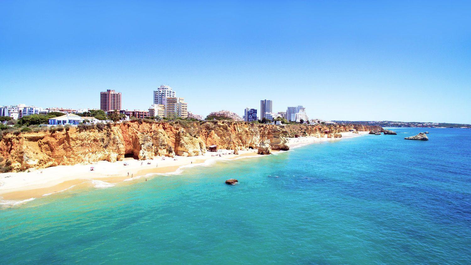 Praia Da Rocha Central 1 With Pool By Homing Portimao Exterior photo
